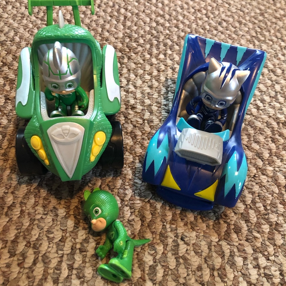 PJ Mask Figures and Cars